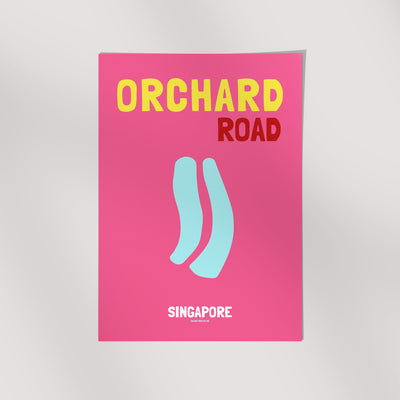 Orchard Road Print